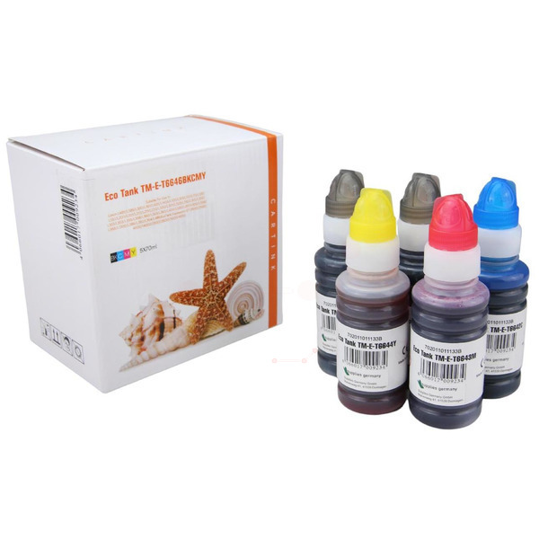 Premium Tinte Kompatibel zu EPSON 664, C13T664640 CMYK VE 4