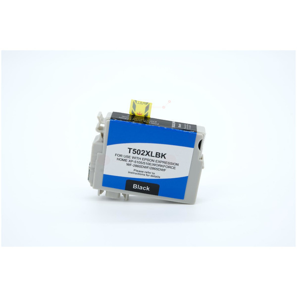Premium Tinte Kompatibel zu EPSON 502XL, C13T02W14010 Black