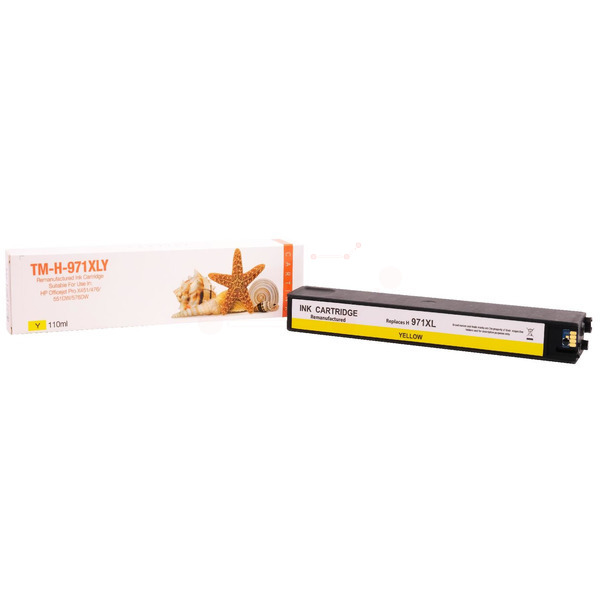 Premium Tinte Kompatibel zu HP 971XL, CN628AE Yellow