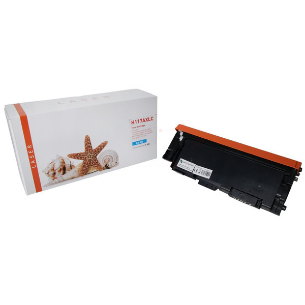 Premium Toner Kompatibel zu HP 117A, W2071A Cyan XL