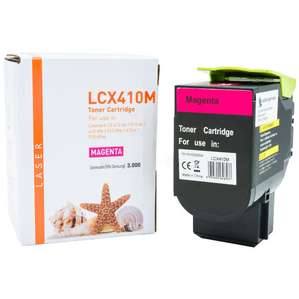 Premium Toner Kompatibel zu LEXMARK 802HM, 80C2HM0 Magenta