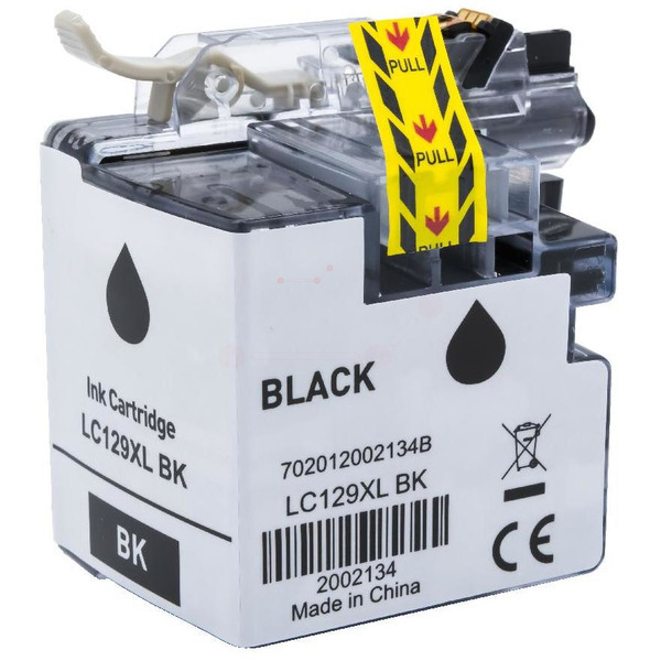 Premium Tinte Kompatibel zu BROTHER LC-129XLBK Black