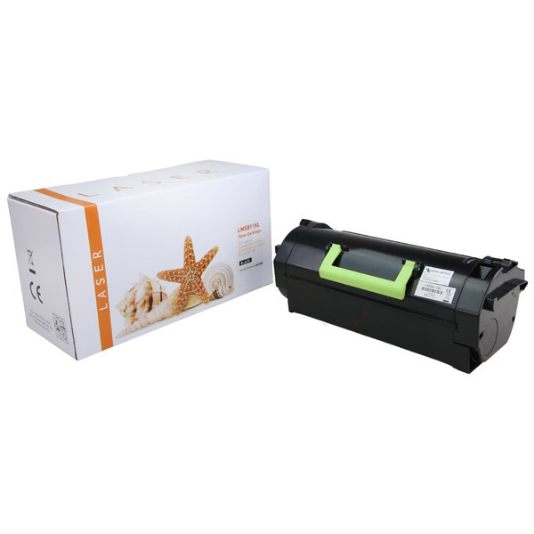 Premium Toner Kompatibel zu LEXMARK 522X, 52D2X00 Black