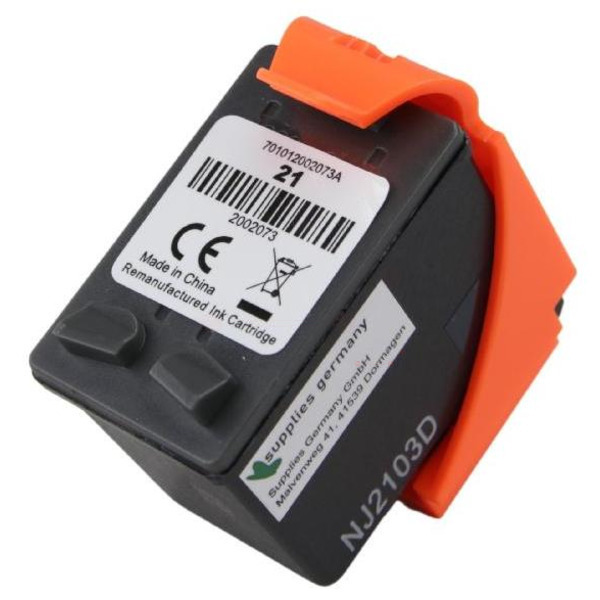 Premium Tinte Kompatibel zu HP 2121, C9351AE Black