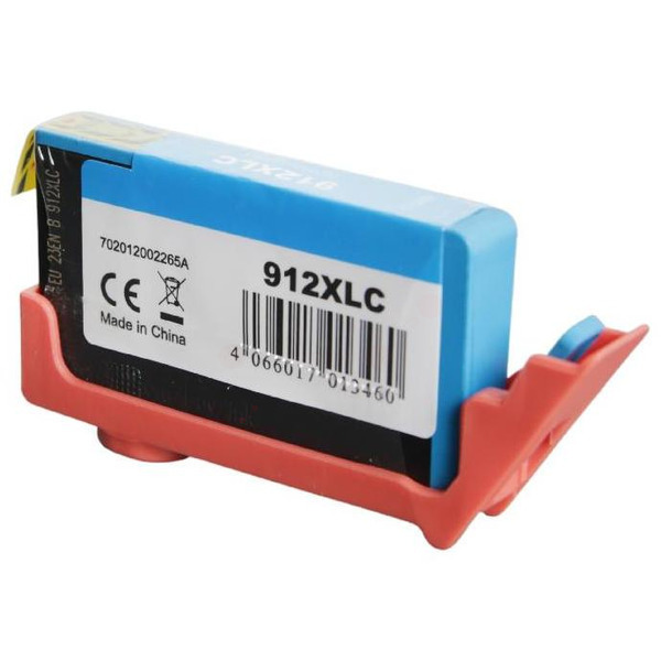 Premium Tinte Kompatibel zu HP 912XL, 3YL81AE Cyan