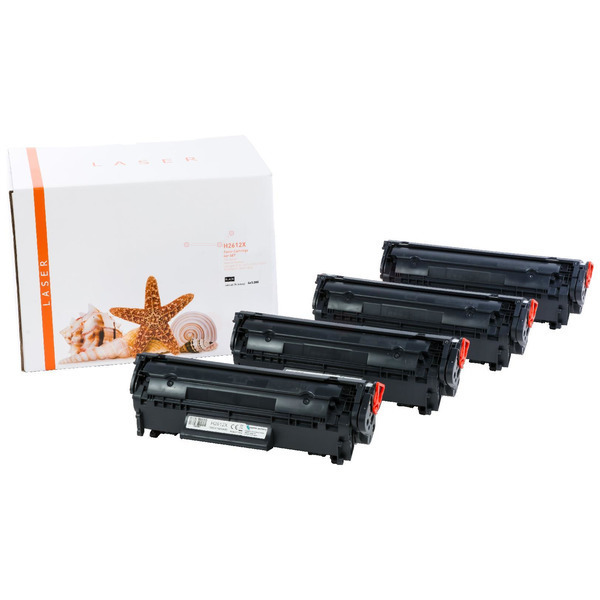 Premium Toner Kompatibel zu CANON, HP 0263B001, 12A Black XL VE 4