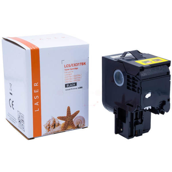 Premium Toner Kompatibel zu LEXMARK 71B20K0 Black