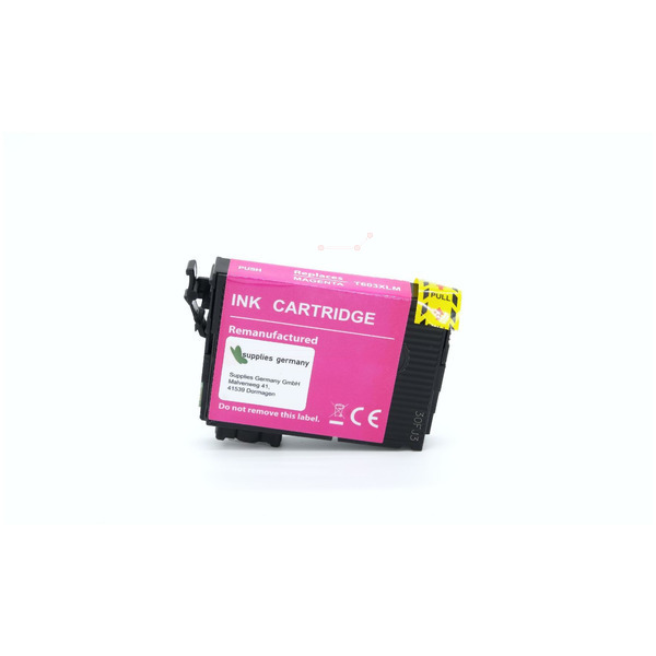 Premium Tinte Kompatibel zu EPSON 603XL, C13T03A34010 Magenta