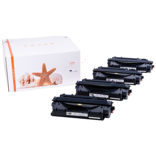 Premium Toner Kompatibel zu CANON, HP 05X, CF280X Black XXL VE 4