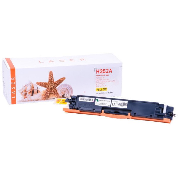 Premium Toner Kompatibel zu HP 130A, CF352A Yellow