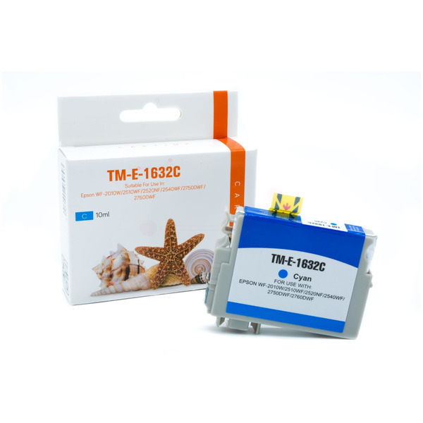 Premium Tinte Kompatibel zu EPSON 16XL, C13T16324010 Cyan XL