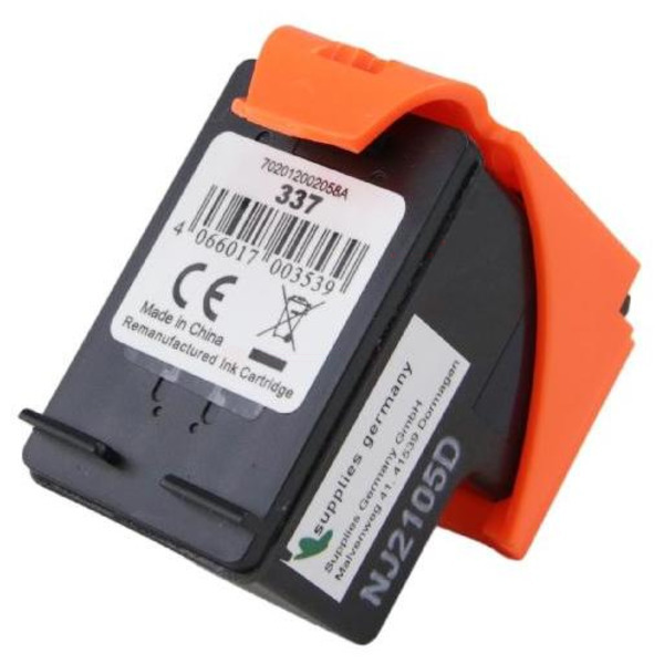 Premium Tinte Kompatibel zu HP 337337, C9364EE Black