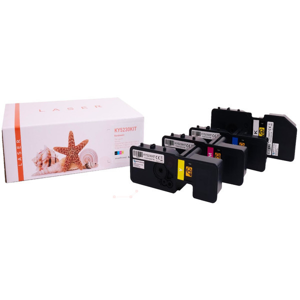 Premium Toner Kompatibel zu KYOCERA 1T02R9ANL0, 1T02R9BNL0, TK-5230C CMYK VE 4