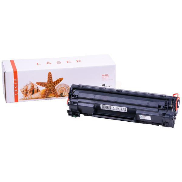 Premium Toner Kompatibel zu CANON, HP 1871B002, 35A, CB436A Black