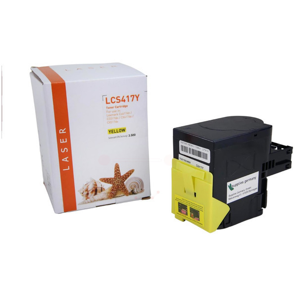 Premium Toner Kompatibel zu LEXMARK 71B2HY0 Yellow