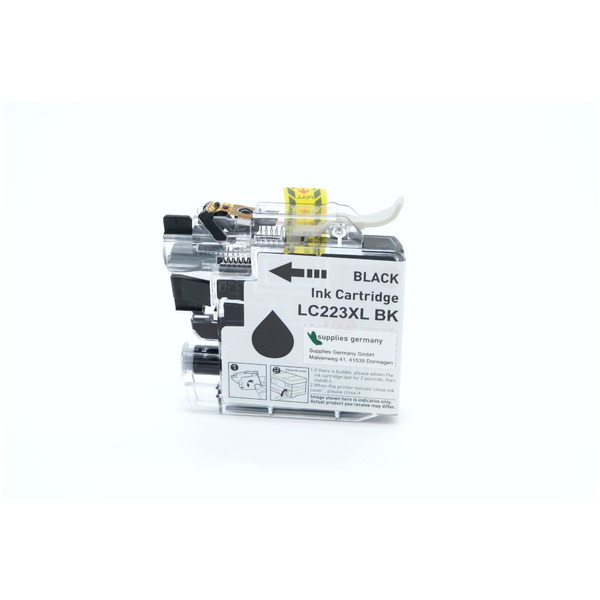 Premium Tinte Kompatibel zu BROTHER LC-223BK Black