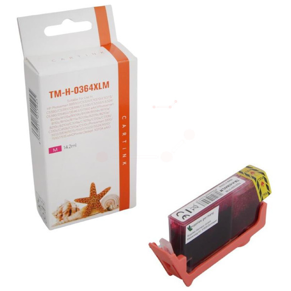 Premium Tinte Kompatibel zu HP 364XL, CB324EE Magenta XL