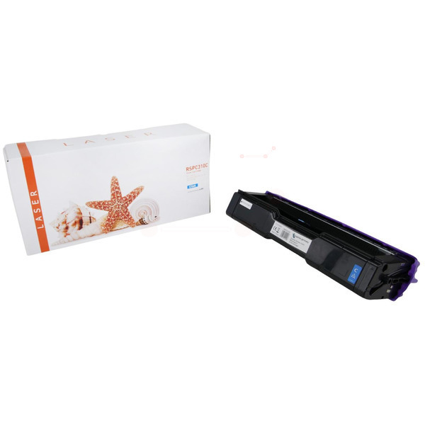 Premium Toner Kompatibel zu RICOH 406480, SPC310HE Cyan