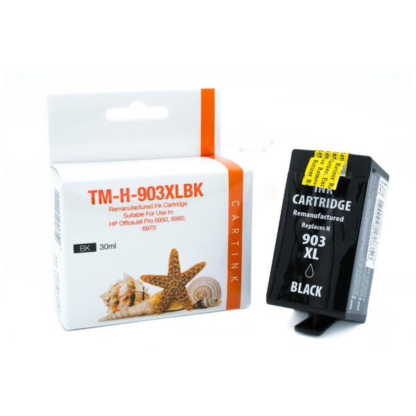 Premium Tinte Kompatibel zu HP 903XL, T6M15AE Black