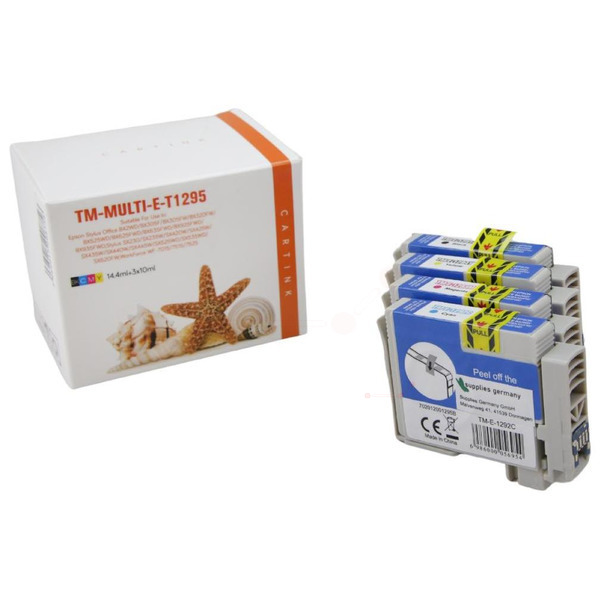 Premium Tinte Kompatibel zu EPSON C13T12954010, T1295 CMYK VE 4