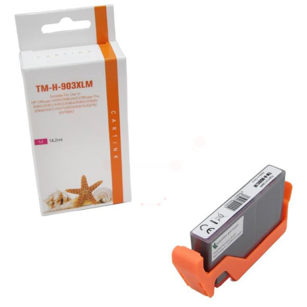 Premium Tinte Kompatibel zu HP 903XL, T6M07AE Magenta