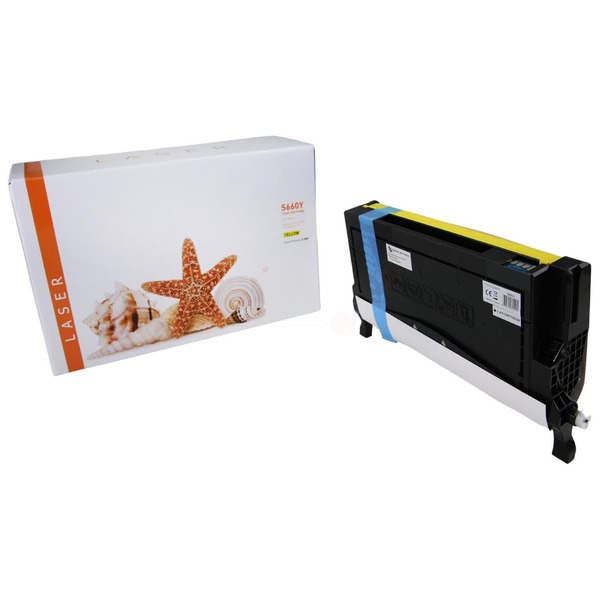 Premium Toner Kompatibel zu SAMSUNG CLP-Y660B, ELS, Y660 Yellow