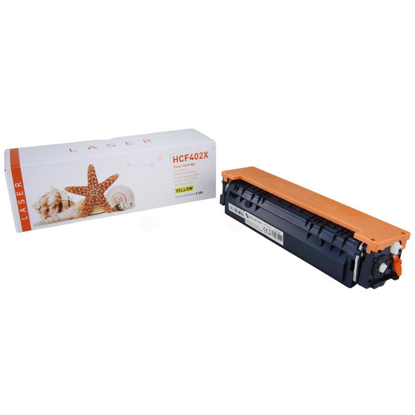 Premium Toner Kompatibel zu CANON, HP 201X, 045HY, CF402X Yellow XL