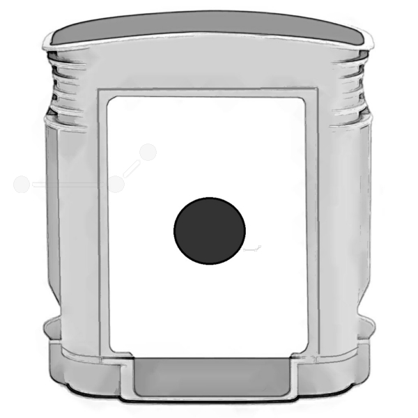 Premium Tinte Kompatibel zu HP 1010, C4844AE Black