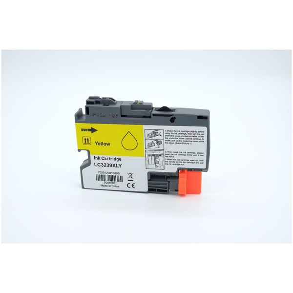 Premium Tinte Kompatibel zu BROTHER LC-3239XLY Yellow