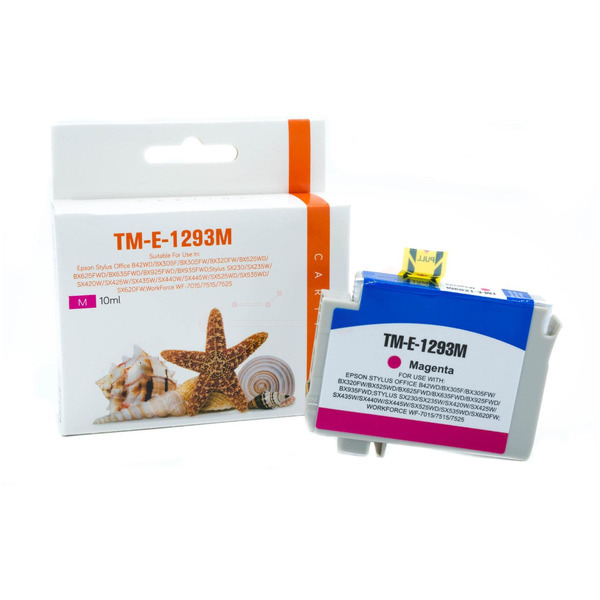 Premium Tinte Kompatibel zu EPSON C13T12934010, T1293 Magenta XL