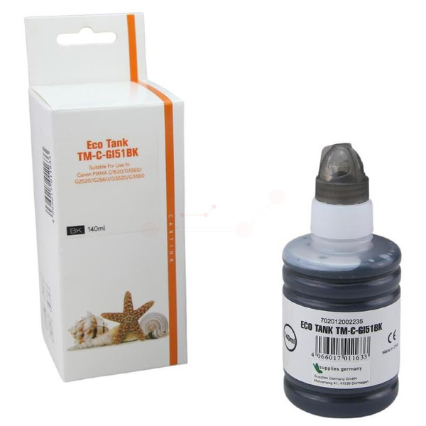 Premium Tinte Kompatibel zu CANON 4529C001, GI-51PGBK Photo Black