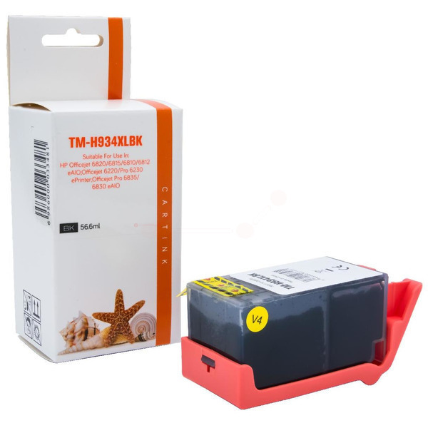 Premium Tinte Kompatibel zu HP 934XL, C2P23AE Black