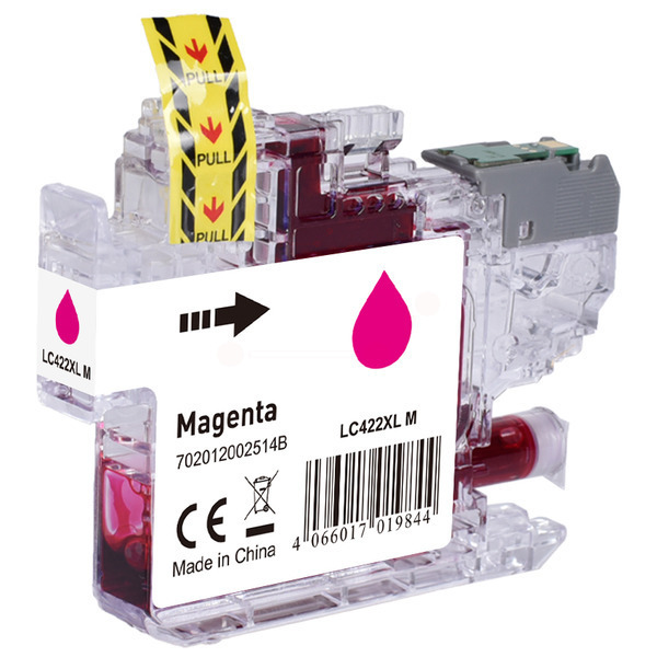 Premium Tinte Kompatibel zu BROTHER LC-422XLM Magenta