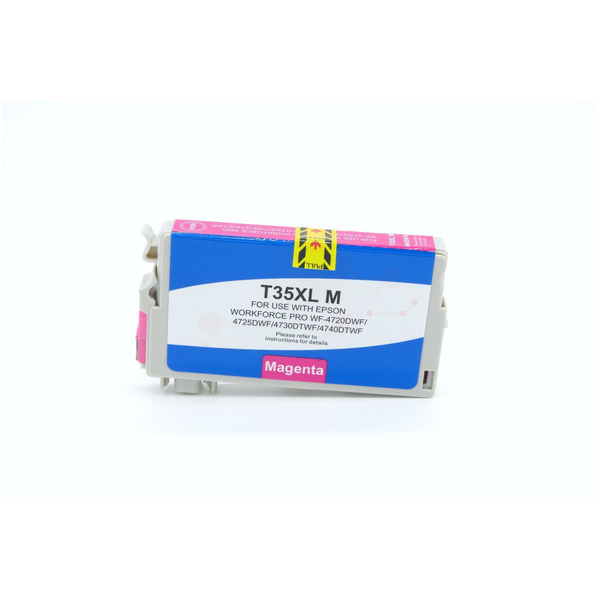 Premium Tinte Kompatibel zu EPSON 35XL, C13T35934010 Magenta