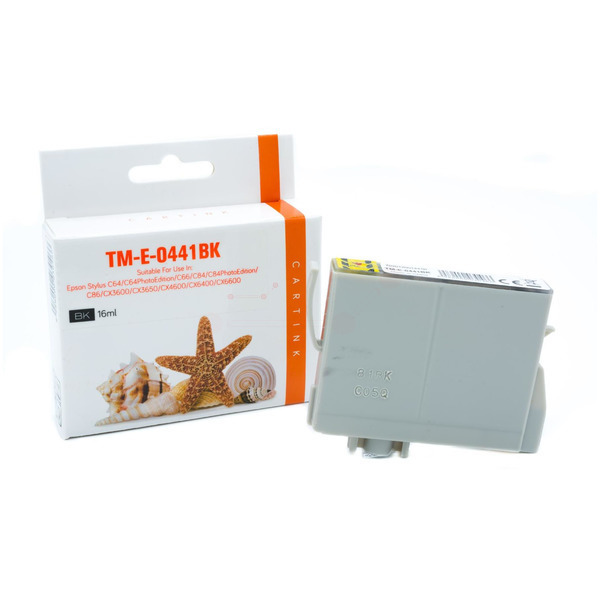 Premium Tinte Kompatibel zu EPSON C13T04414010, T0441 Black