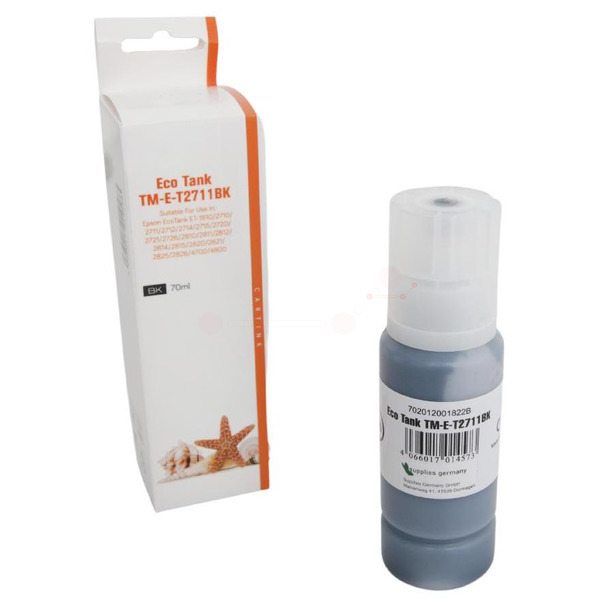 Premium Tinte Kompatibel zu EPSON 104, C13T00P140 Black