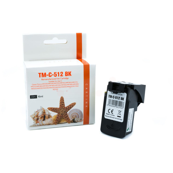 Premium Tinte Kompatibel zu CANON 2969B001, PG-512 Black XL