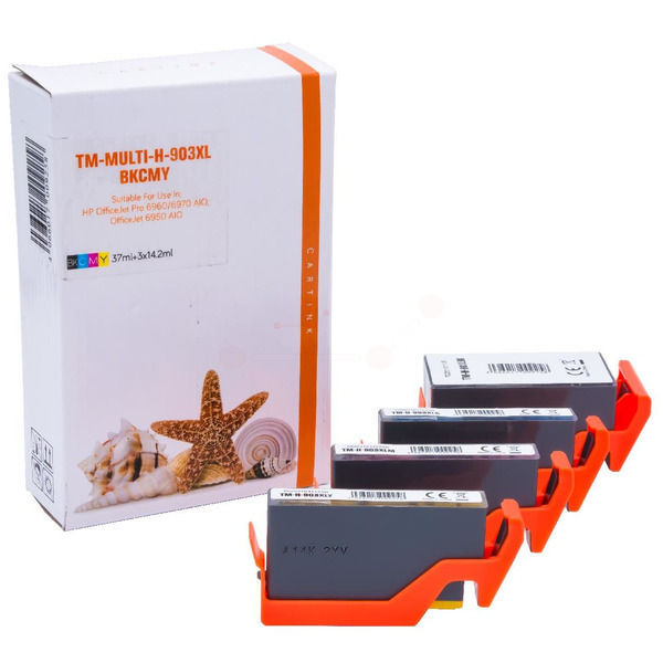 Premium Tinte Kompatibel zu HP 903XL, 3HZ51AE CMYK VE 4