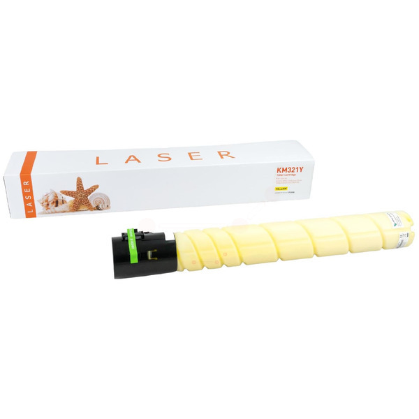 Premium Toner Kompatibel zu KONICA MINOLTA A33K250, TN-321Y Yellow