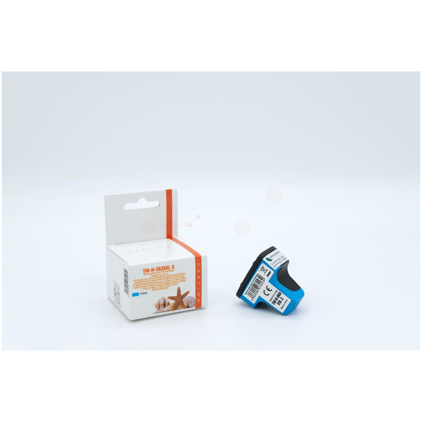 Premium Tinte Kompatibel zu HP 363363, C8771EE Cyan