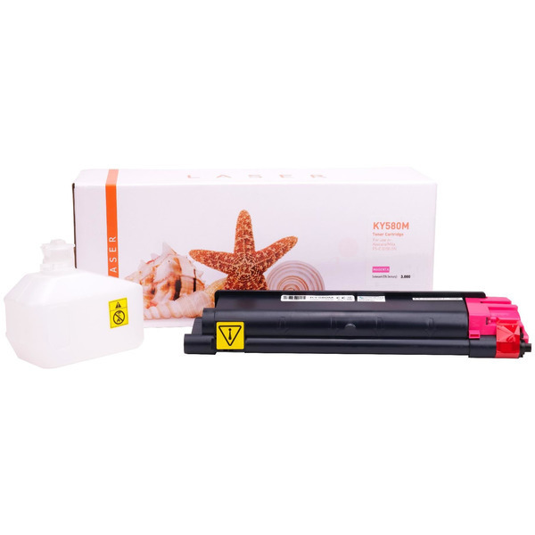 Premium Toner Kompatibel zu KYOCERA 1T02KTBNL0, TK-580M Magenta XL