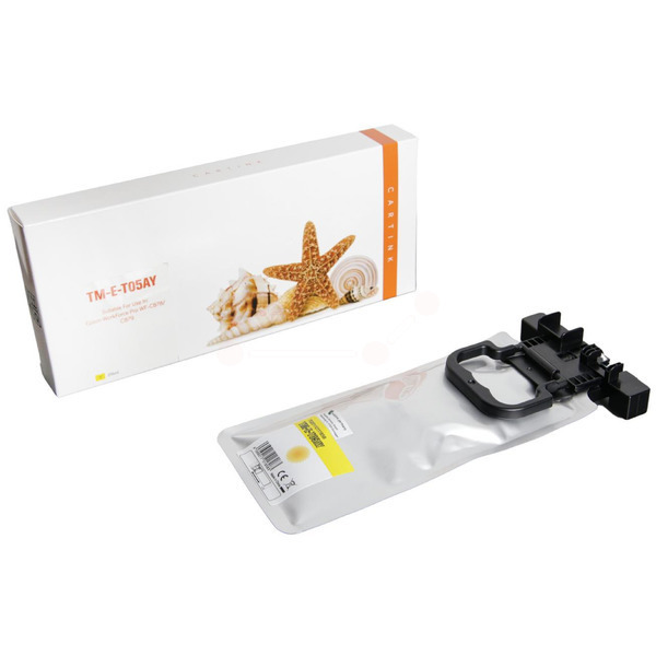 Premium Tinte Kompatibel zu EPSON C13T05A400, T05A4 Yellow