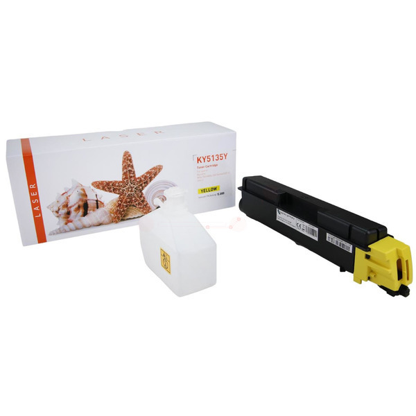 Premium Toner Kompatibel zu KYOCERA 1T02PAANL0, TK-5135Y Yellow