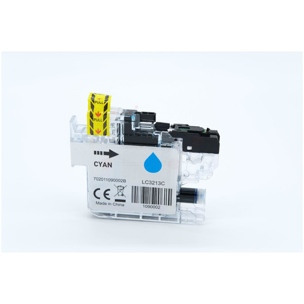 Premium Tinte Kompatibel zu BROTHER LC-3213C Cyan