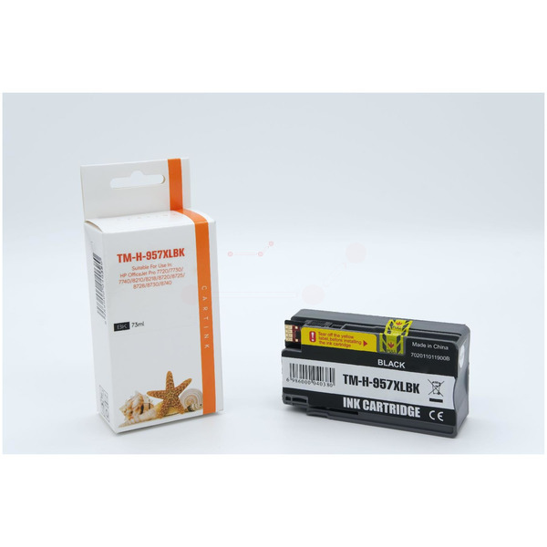 Premium Tinte Kompatibel zu HP 957XL, L0R40AE Black