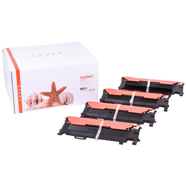 Premium Toner Kompatibel zu SAMSUNG CLT-P4072C, ELS, P4072C CMYK VE 4