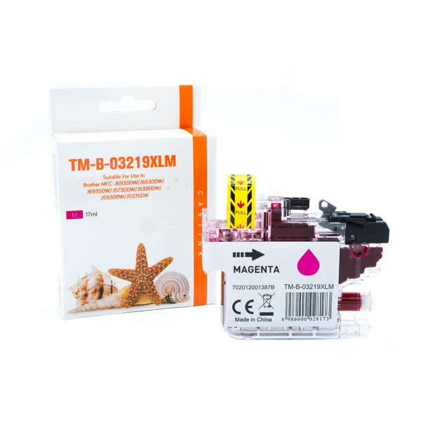 Premium Tinte Kompatibel zu BROTHER LC-3219XLM Magenta