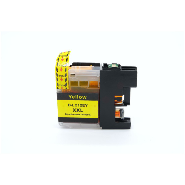 Premium Tinte Kompatibel zu BROTHER LC-12EY Yellow
