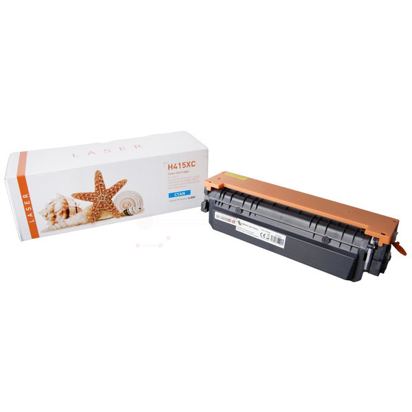 Premium Toner Kompatibel zu HP 415X, W2031XC Cyan