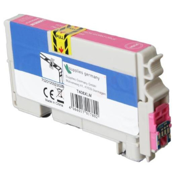Premium Tinte Kompatibel zu EPSON 408L, C13T09K34010 Magenta